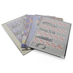 Queen Elizabeth II mint decimal stamps, all in smiler sheets, face value of usable postage approximately 330 GBP