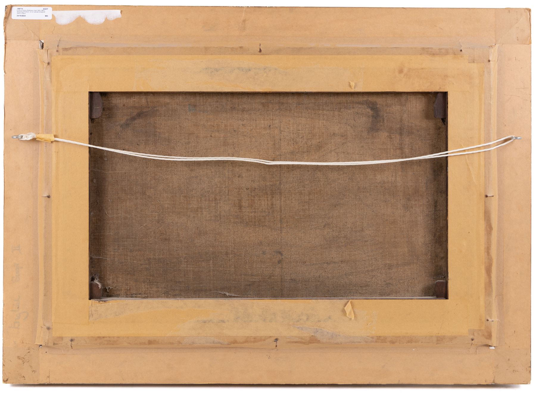 Circle of Henry Redmore (Hull 1820-1887): Shipping off Dover, oil on canvas unsigned 39cm x 59cm