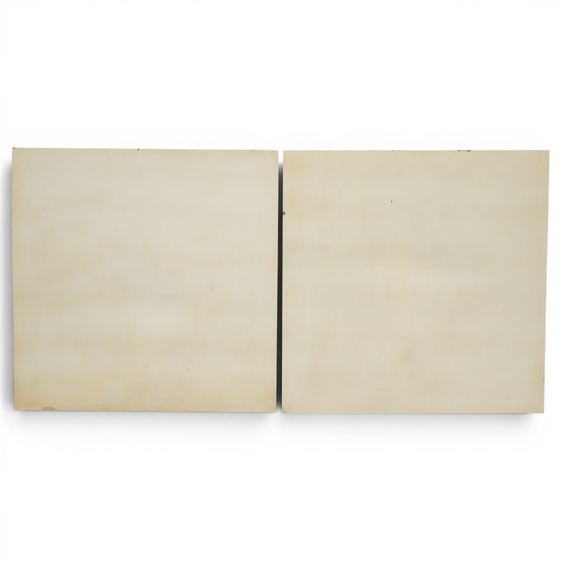 Robert Clatworthy RA (British 1928-2015): Torso in White, pair cast fibreglass resin wall hanging relief sculptures in white finish 61cm x 61cm
Provenance: Gifted directly by the artist to the vendor's partner