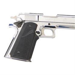 Walther CP99 air pistol, serial no J50295837,  together with Grizzly Win Mag Jr. air pistol and one other air pistol 