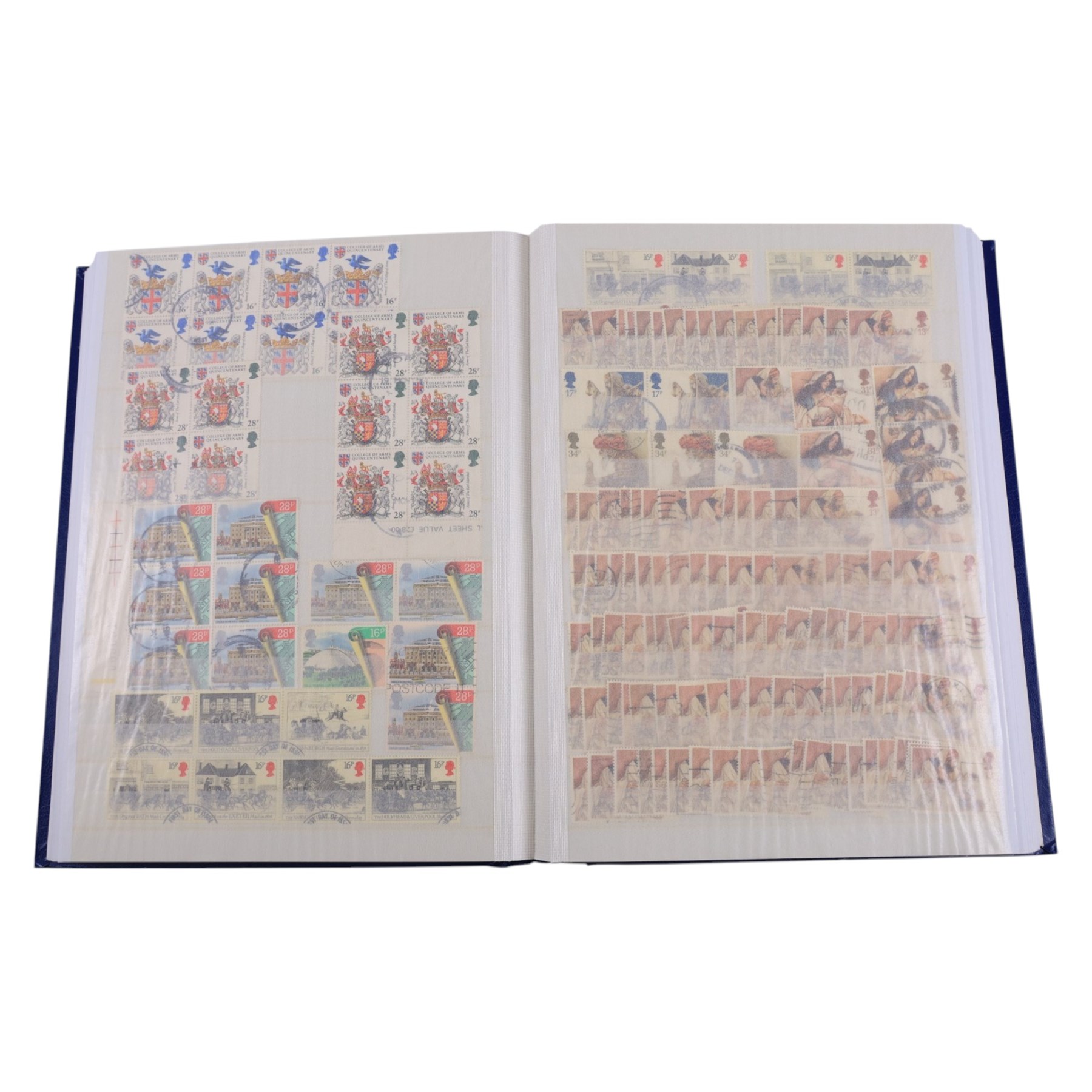 Great British and World stamps, first day covers, etc, in three boxes