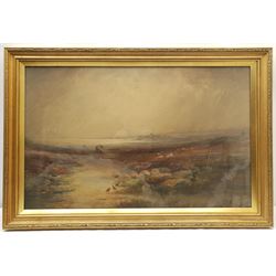 Frederick William Booty (British 1840-1924): Scarborough from Hay Brow, watercolour signed 49cm x 79cm