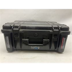 DJI Phantom 2 Vision Plus 3.0 drone, with controller, battery pack, blades, chargers and other accessories in fitted foam lined hard plastic case