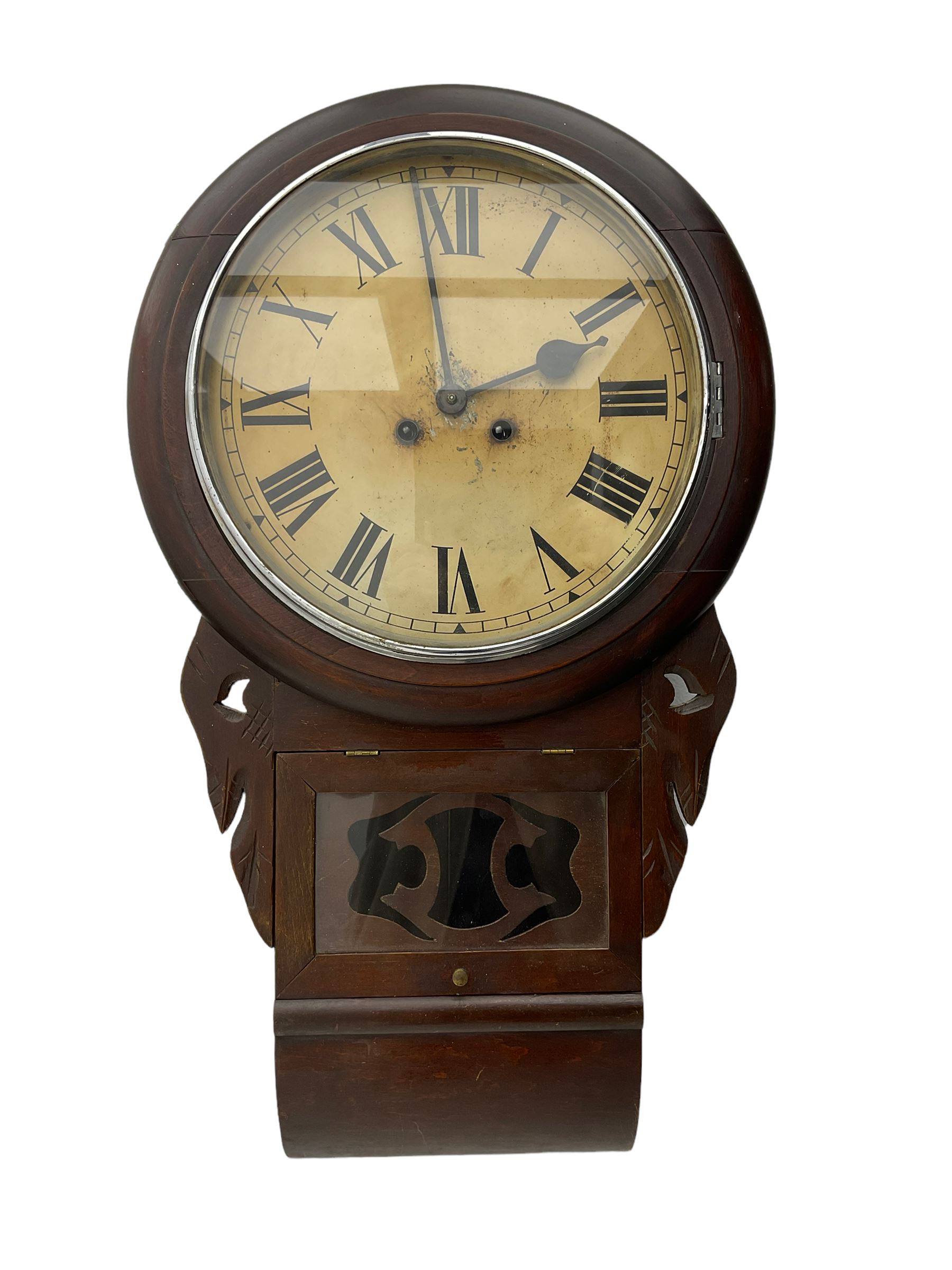 American drop dial wall clock Collectors & Clearance