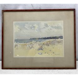 Harry Wanless (British c1872-1934): Coastal Landscape, watercolour signed 25cm x 35cm
Provenance: direct from the artist's family, part of a collection never previously seen on the market