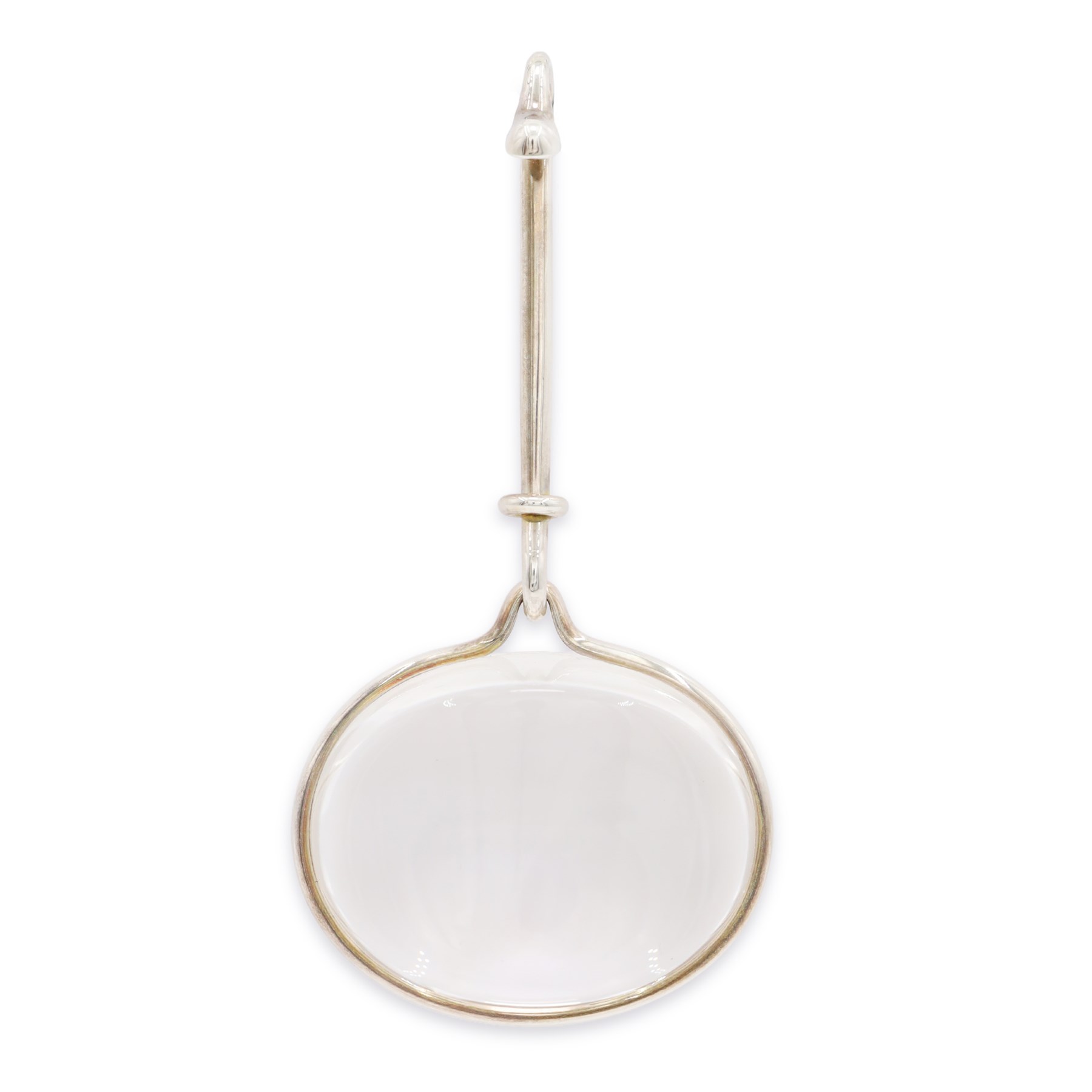 Georg Jensen silver 'Dew Drop' rock crystal pendant designed by Vivianna Torun Bülow-Hübe, pendant No. 311C, boxed