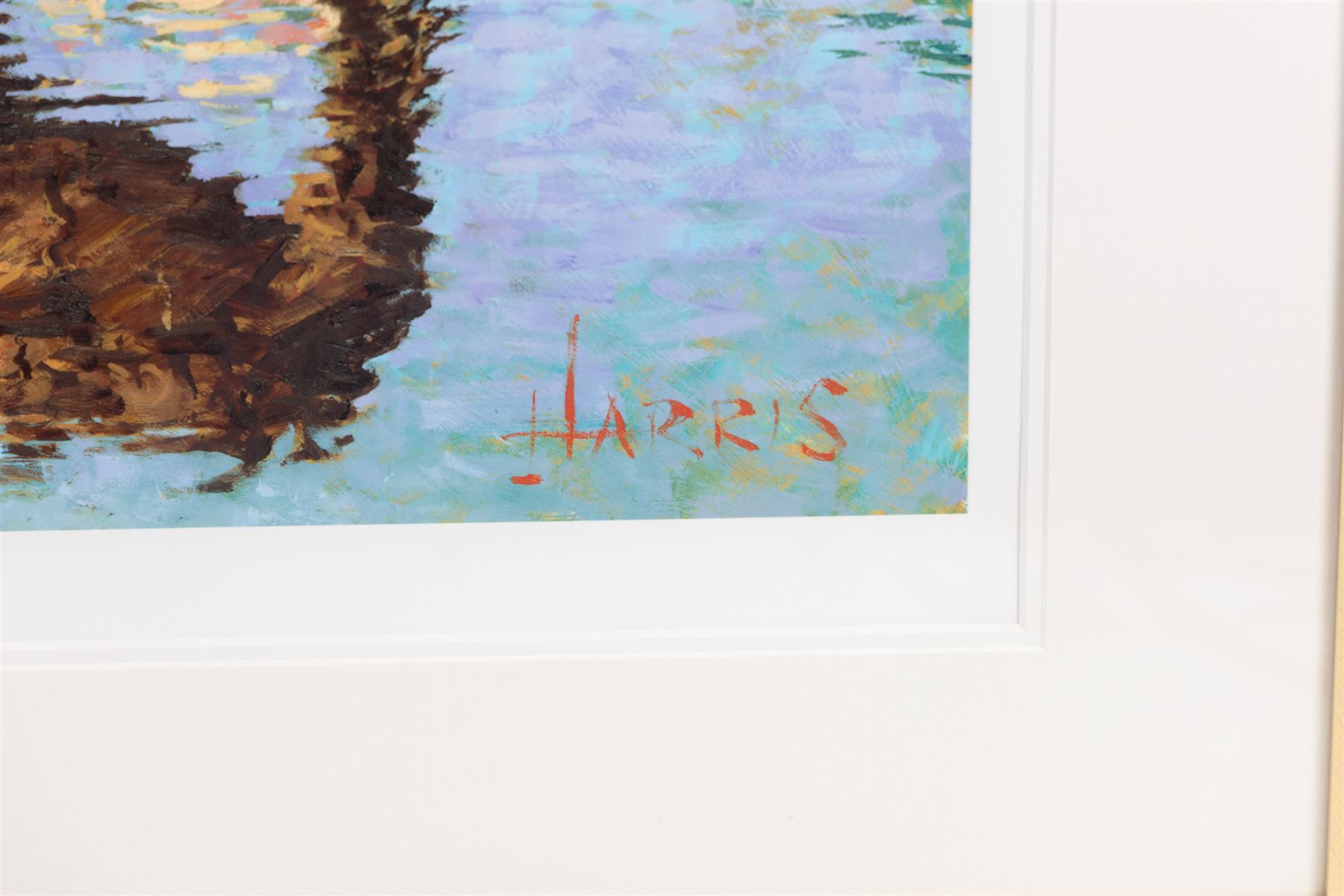 Rolf Harris (Australian 1930-): 'Sunrise - Taj Mahal' 'Rolf on Art - Monet' and 'Rolf on Art - Van Gogh', set of three limited edition giclee prints signed and numbered respectively, largest Sunflowers 66cm x 49cm (3)