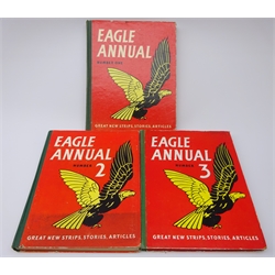  Eagle Annuals: Number one, two and three (3)  