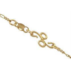 Igor Carl Faberge for Franklin Mint 14ct gold emerald and round brilliant cut diamond egg pendant, London import mark 1984, boxed