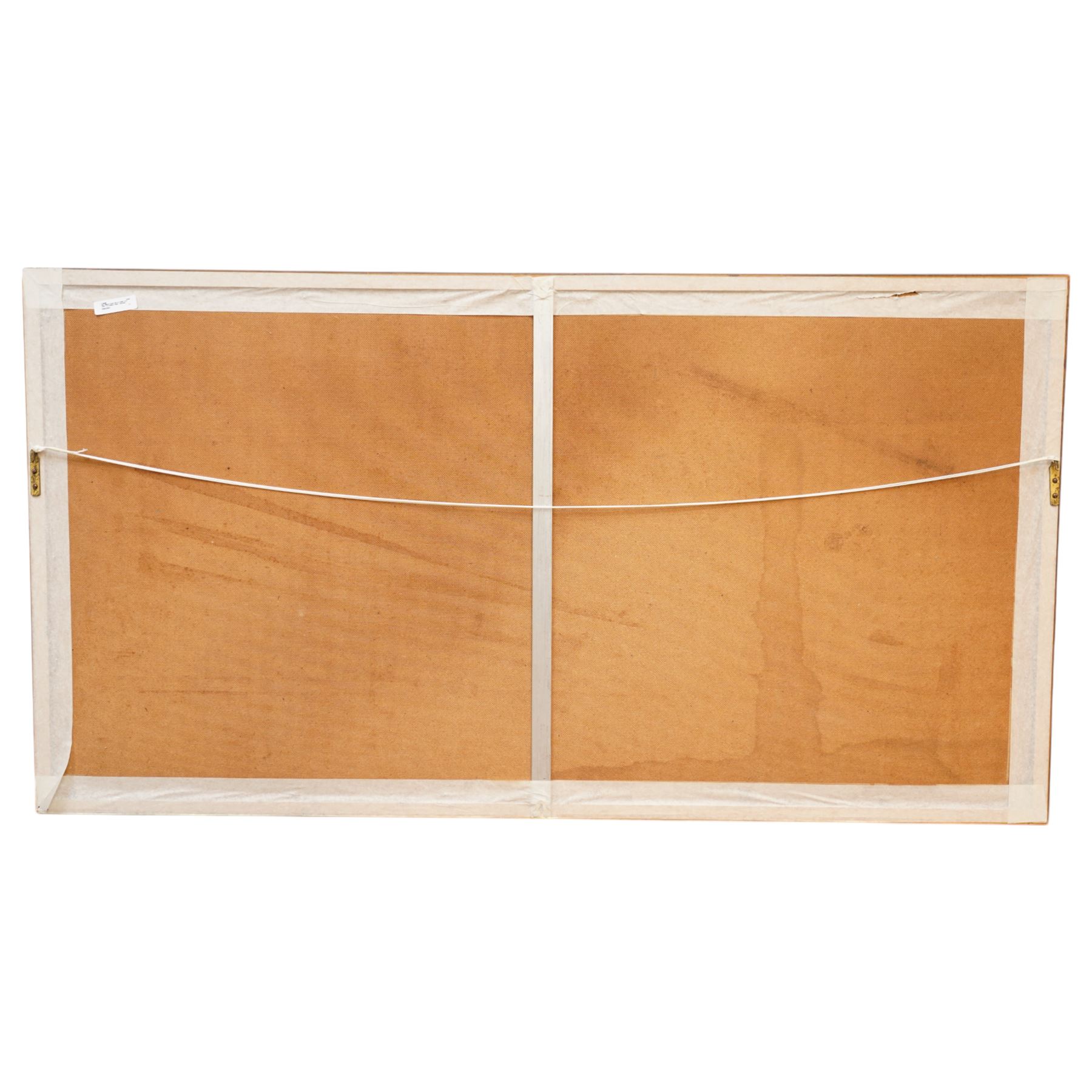 After William Powell Frith RA (British 1819-1909): 'The Railway Station', 19th century engraving with hand-colouring pub.1866, 52cm x 110cm