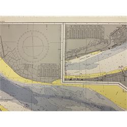Two late 20th century charts of the River Humber entitled 'River Humber and the River Ouse and Trent' 1993 and 'River Humber Spurn to Barton Haven' (rolled)