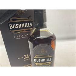 Bushmills, twenty-one year old, Scotch whisky, 700ml, 40% vol, in box 