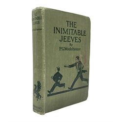 P.G. Wodehouse; The Inimitable Jeeves, H