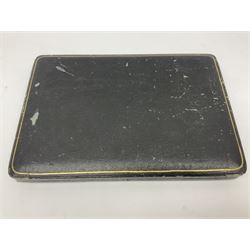 Cased set of six silver handled dessert knives and forks, hallmarked 