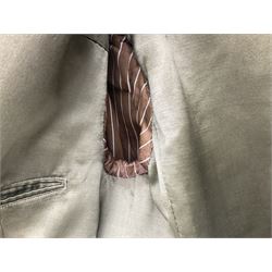 WW2 French Artillery Officer's greatcoat; bears label 'P. Vauclair 40 Boul. du Montparnasse Paris (inscribed to) Mr. Babin Le 17/4/40 No.674'