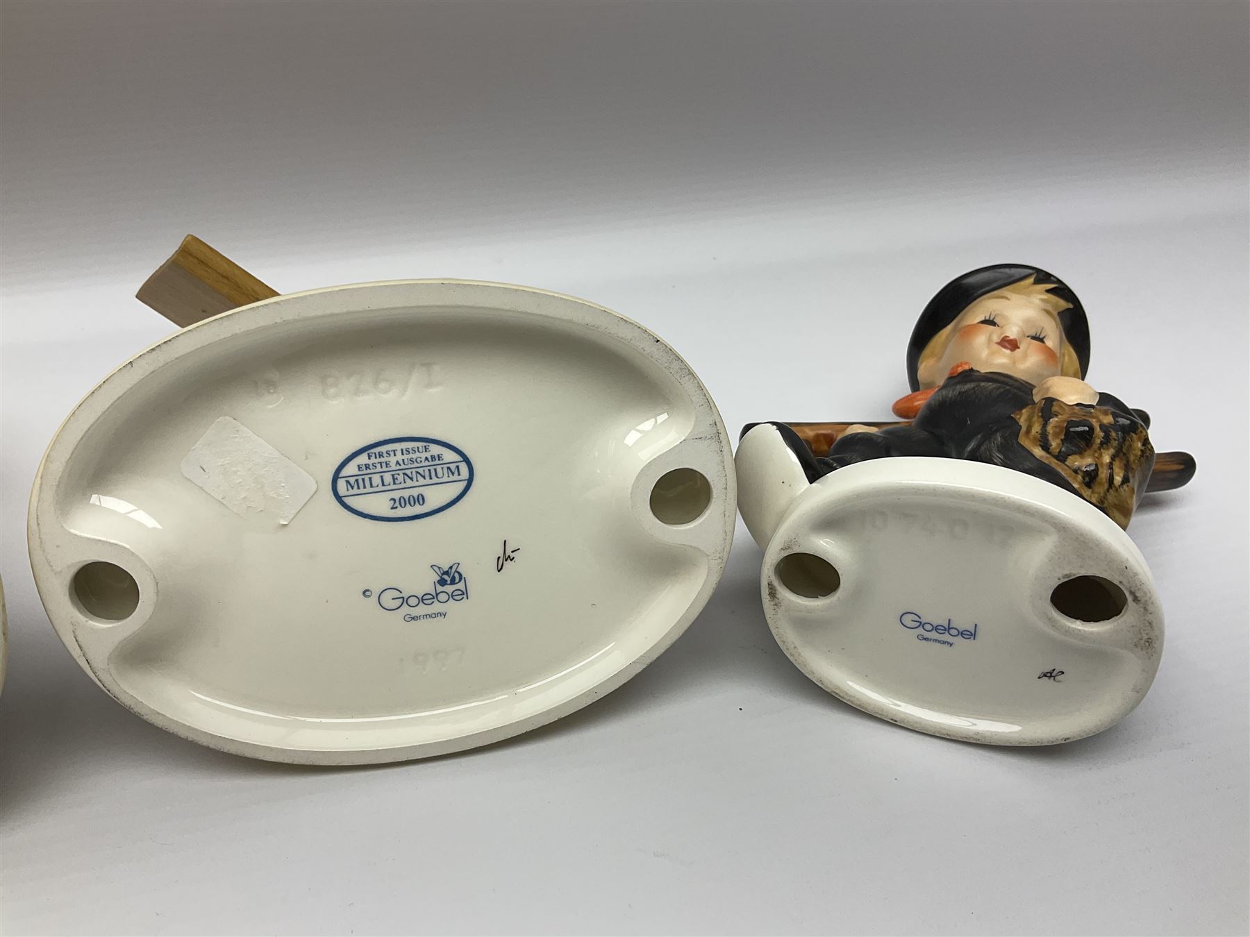 Twenty five Hummel figures by Goebel, to include Tuning up, Blessed Event, Book Worm, The Little Architect etc 