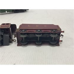 Hornby Dublo - five locomotives comprising Duchess Class ‘Princess of Montrose’ 4-6-2 no.46232 in BR green; Duchess Class ‘Duchess of Atholl’ 4-6-2 no.6231 in LMS crimson; Standard Class 4MT Stannier Tanks 2-6-4 nos.80054 and 80033 in BR black; Diesel Co-Co locomotive in BR green (no number); all loose (6) 