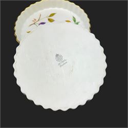 Royal Worcester Evesham pattern dinner wares, including covered serving dishes of various sizes, ramekins, jug etc
