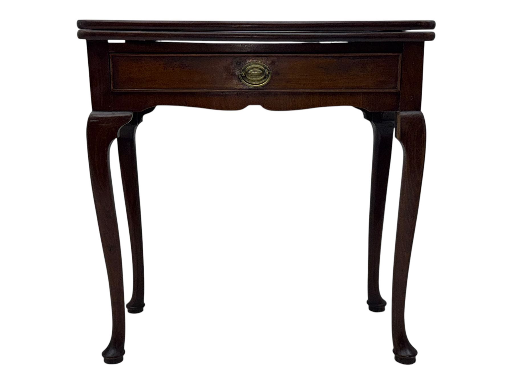 Late 19th century black-painted cane seat chair; early 20th century radial spindle-back chair with green upholstery; early 20th century mahogany single-drawer side table; mid-20th century carved wooden stool with harp motif; early 20th century hexagonal bamboo stand; two oval mirrors (7)