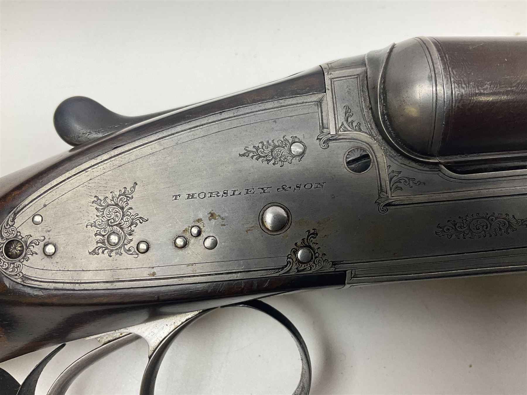 SHOTGUN CERTIFICATE REQUIRED: Thomas Horsley & Son York 12-bore by 2.5