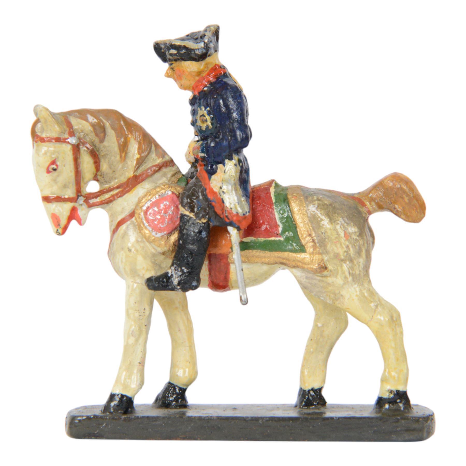 Elastolin Frederick the Great figure, H7cm 
