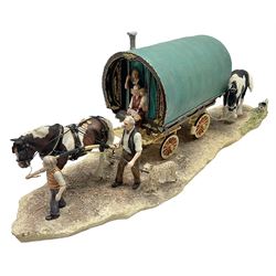 Border Fine Arts, Arriving at Appleby Fair,  B0402 by Ray Ayres, L52cm