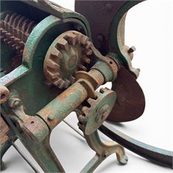 Taylor & Parsons - 19th century cast iron chaff cutter