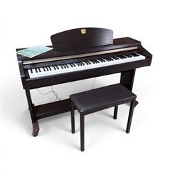 Yamaha Clavinova CLP-920 electric piano, with stool