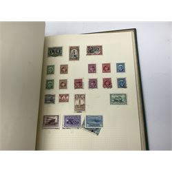 Queen Victoria and later Great British and World stamps, including penny reds, penny black with red MX cancel (space filler), small number of mint Queen Elizabeth II stamps, various United States Postal Service mint sets of commemorative stamps, Aden, Antigua, Ascension, Australia, Bahamas, Barbados, Basutoland, Bermuda, British Guiana, British Honduras, Canada, Cape of Good Hope, Cayman Islands, Egypt, France, Germany, Greece, Iraq, Italy, Monaco etc, housed in various albums and loose, in one box