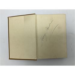 Houdini Harry (1874-1926): The Unmasking of Robert-Houdin, First Edition pub. The Publishers Printing Co., New York, 1908, signed 'Harry Houdini' to the front free endpaper, original light brown cloth with pictoral image between white lettering