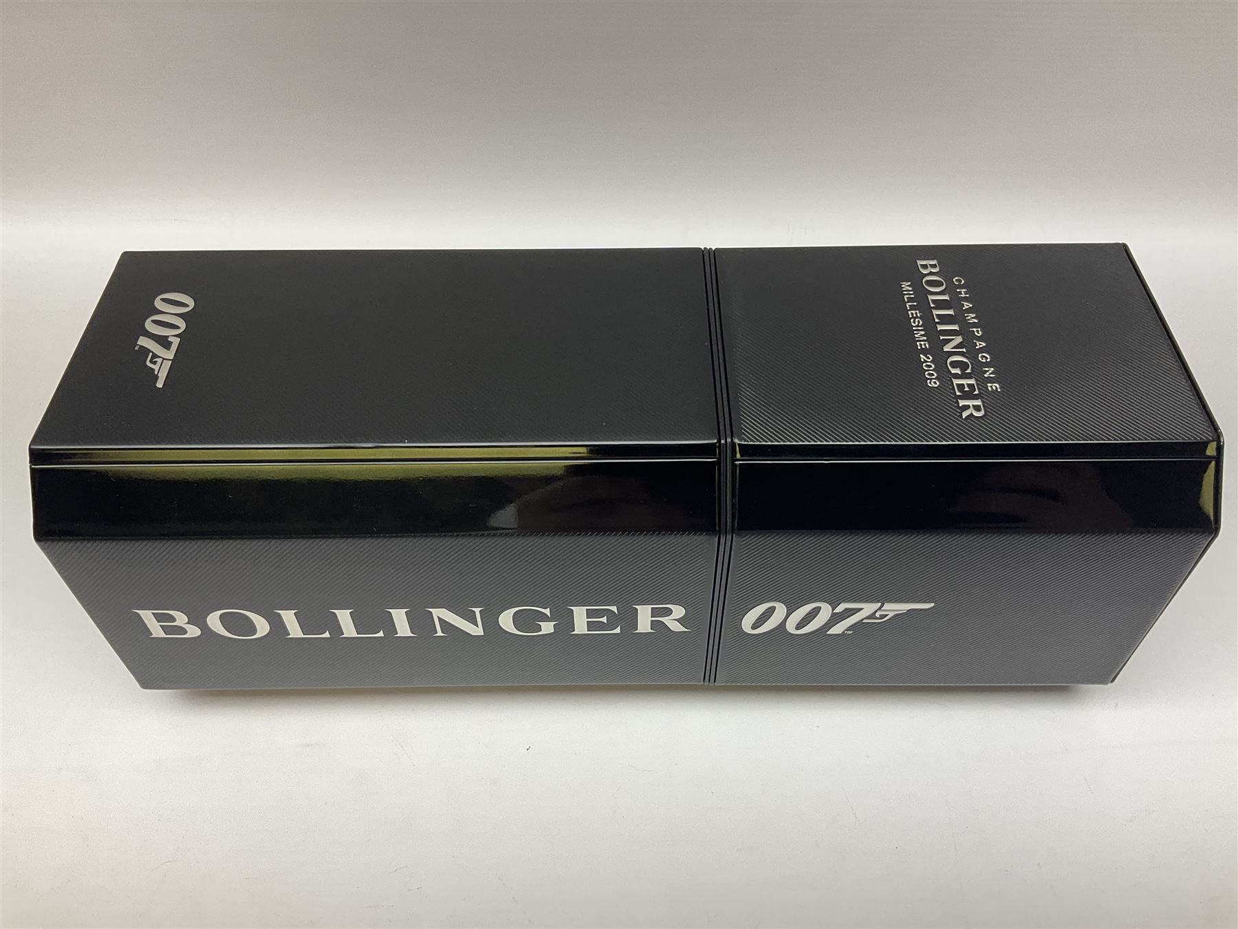 Bollinger Millesime 2009 James Bond 007 Spectre champagne, housed in original black twist open presentation case, with tags and bag, 75cl, 12% vol