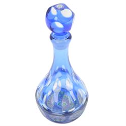 Perthshire Crieff millefiori glass scent bottle, together with a Caithness glass paperweight and another paperweight 