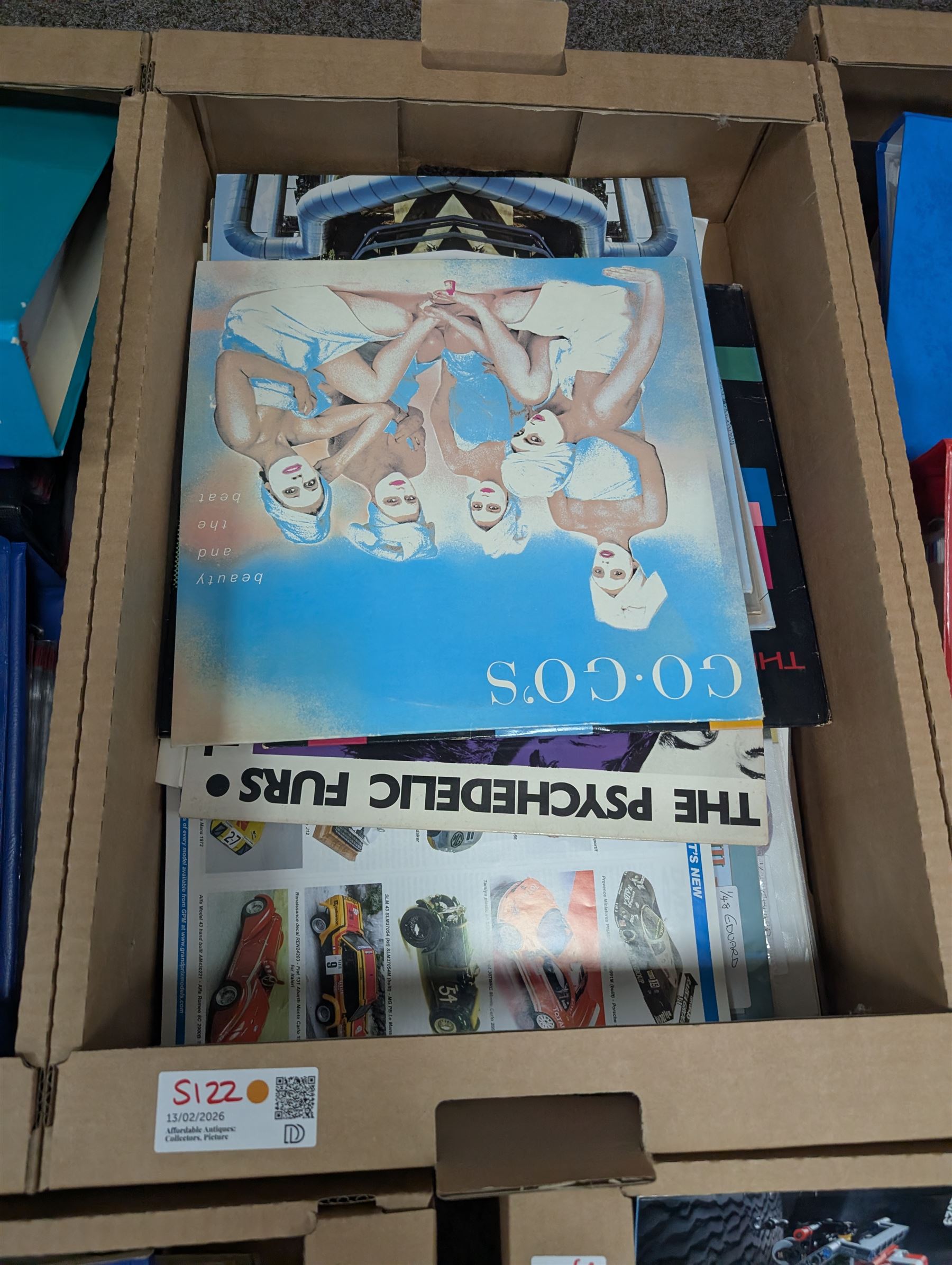 Large collection of books and reference material relating to scale modelling, together with Eaglemoss Star Trek magazines, Batman Automobila magazines, Lego manuals, in seven boxes