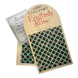 Coalport English Rose Collection, comprising May Queen and Sweet Juliet, both with certificates and original boxes  
