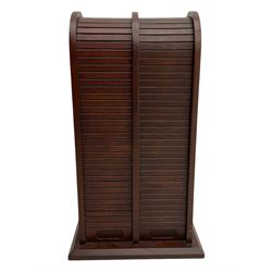 Panasonic 32 inch TV with DVD player and wall bracket and CD rack including various CDs 