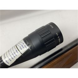 SECTION 1 FIREARMS CERTIFICATE REQUIRED - LEFT HANDED J.G. Anschutz .22 long round bolt action rifle, the 36cm (14