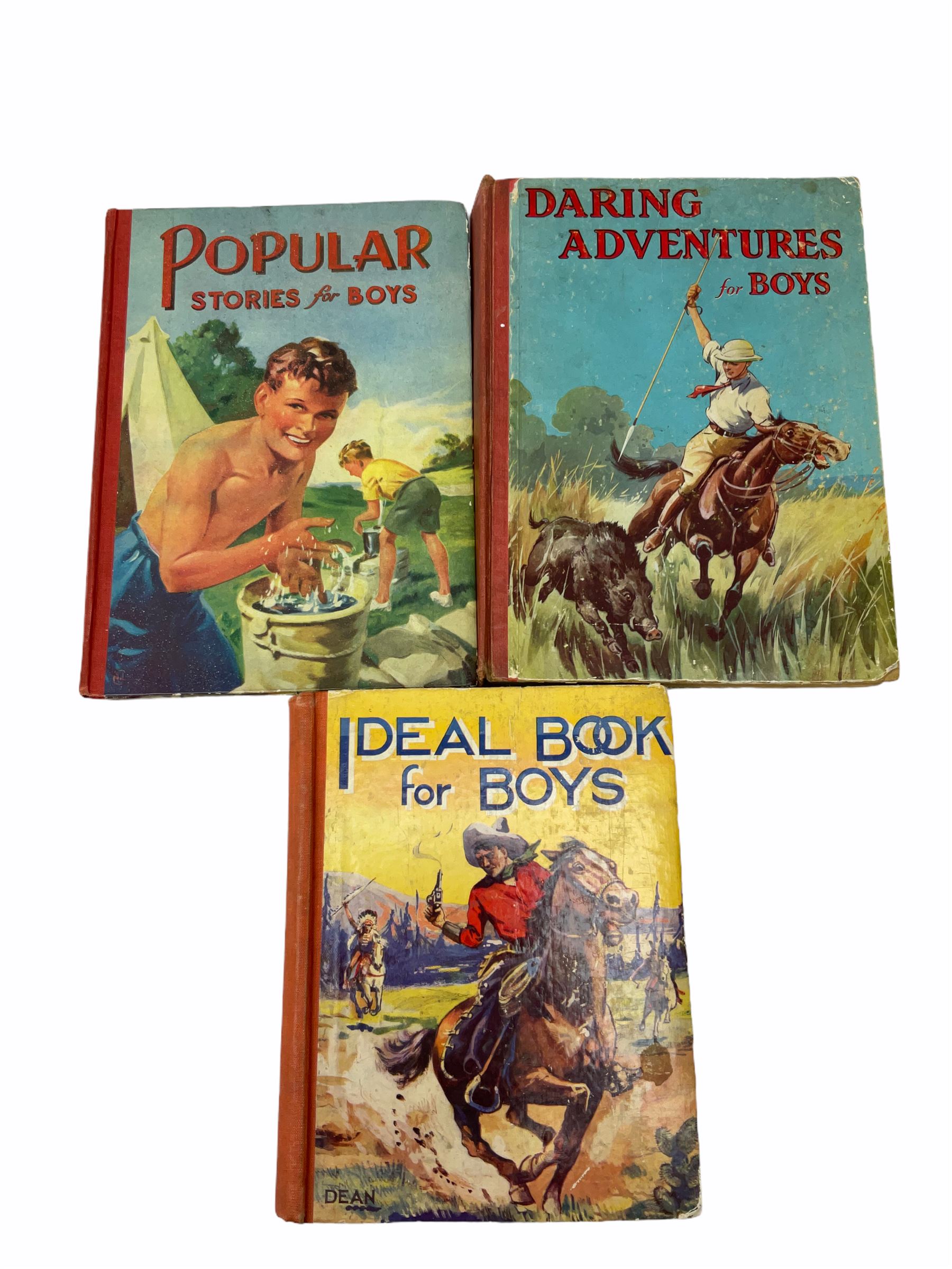 Thirteen illustrated children's books 1930s -1950s including The Magic-Beano Book 1945, Walt Disney's Pluto's Play-Time, Mr. Fox The Thief etc (13)