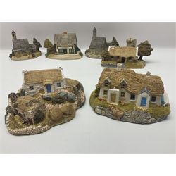 Sixteen Lilliput Lanes from the Irish Collection, to include Kilmore Quay, Causeway Cottage, Blarney Castle, Quite Cottage etc, all with boxes and deeds 