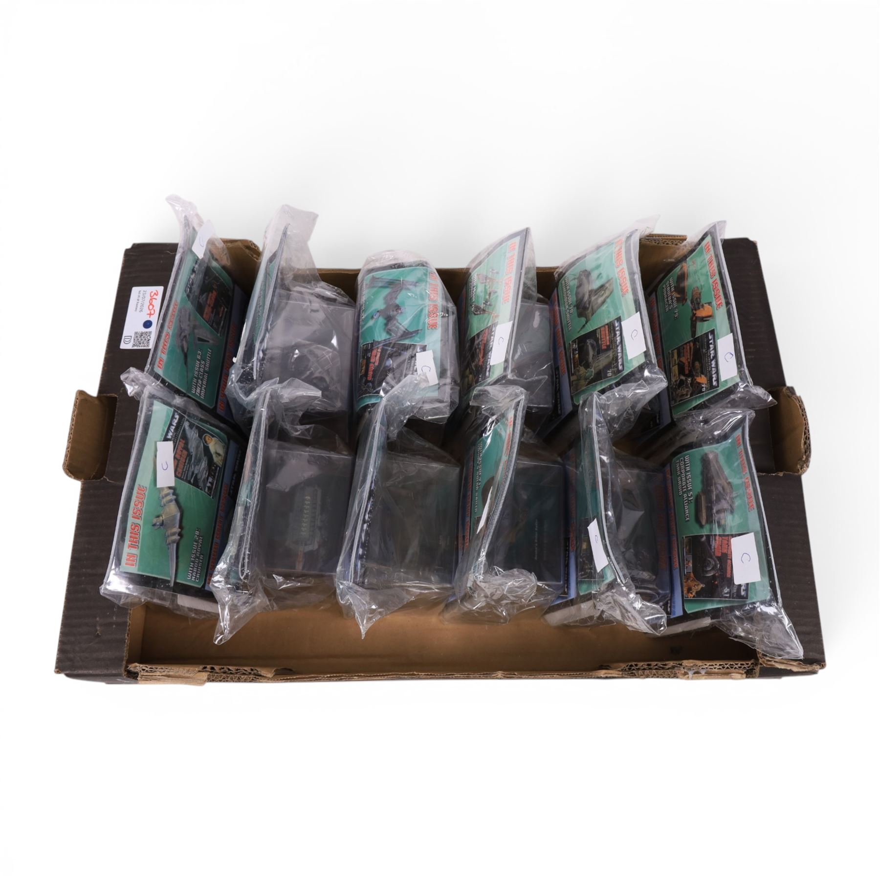 Eighty DeAgostini Star Wars The Official Starships & Vehicle collection models and magazines
