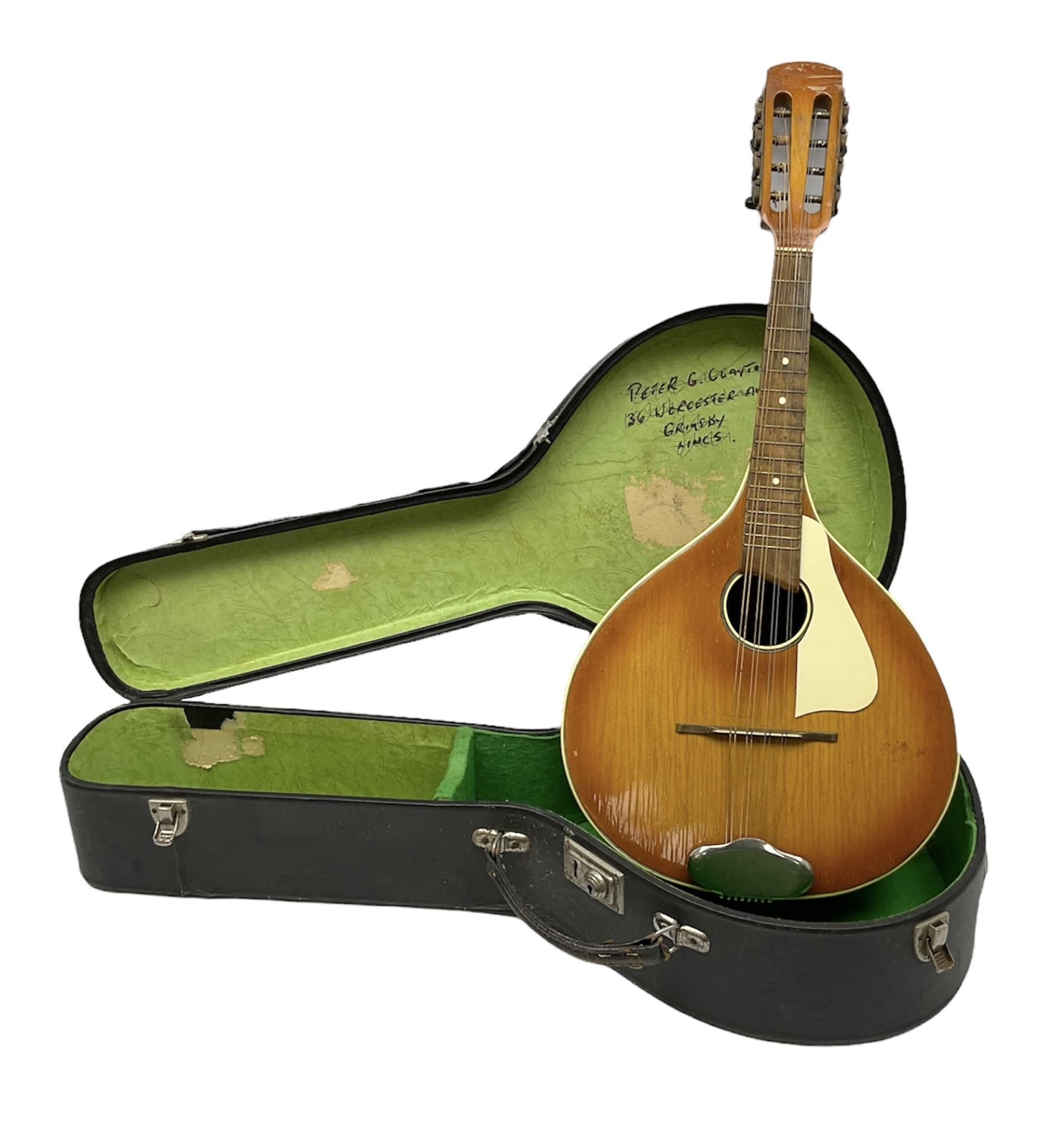 Rosetti Serenader eightstring mandolin with slightly bowed segmented