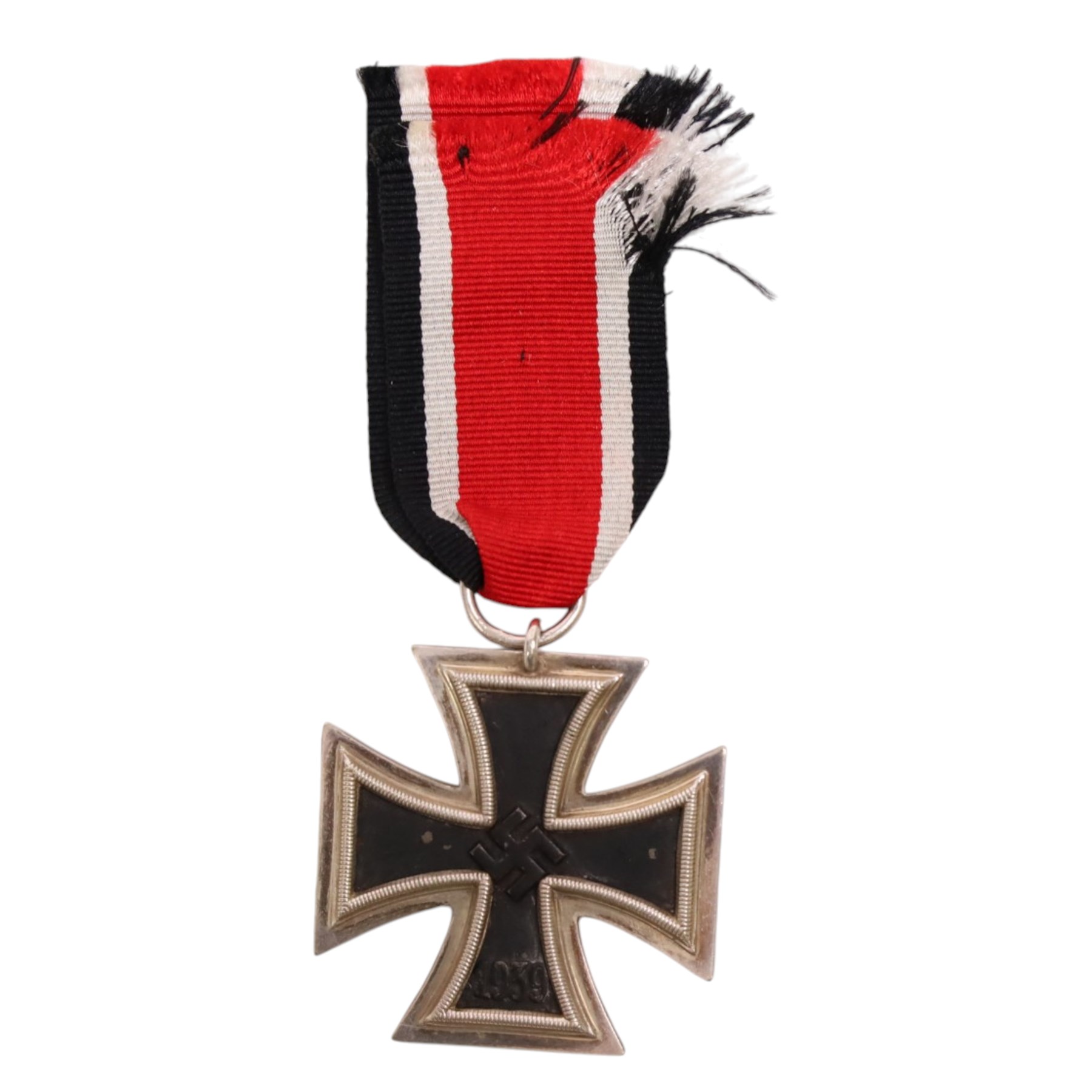 WWII German 1939 Iron Cross 2nd Class, with ribbon