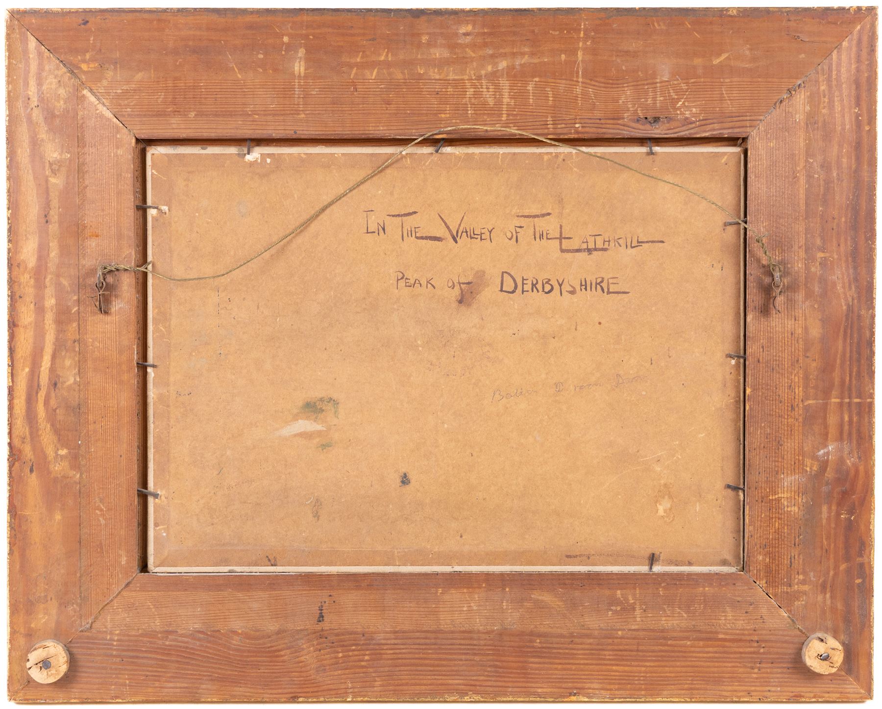 Sidney Valentine Gardner (Staithes Group 1869-1957): 'In the Valley of the Lathkill - Peak of Derbyshire' and Lakeside Landscape, two oils on canvas board signed, one titled verso 24cm x 34cm 