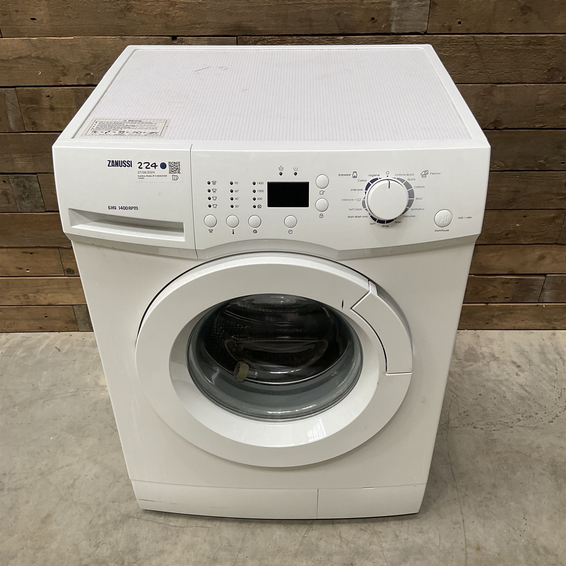 ZANUSSI - 6KG ZWG 1140M washing machine 