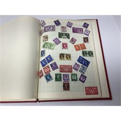 Mostly Great British Queen Victoria and later stamps, including imperf penny reds, 1841 two pence blues white lines added, imperf penny red on cover with 'More To Pay', half penny 'bantams', perf penny reds etc, in album, on pages and loose in packets