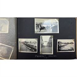 WWII British Army photo album from 1936, with annotated images, including from Jerusalem, Iraq etc
Please note this album contains images of a graphic nature 