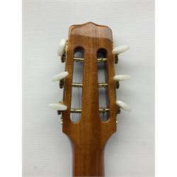 Spanish Gitano Manuel Rodriguez Maccaferri guitar, model no.EMC1; bears label; L98cm; in lightweight carrying case