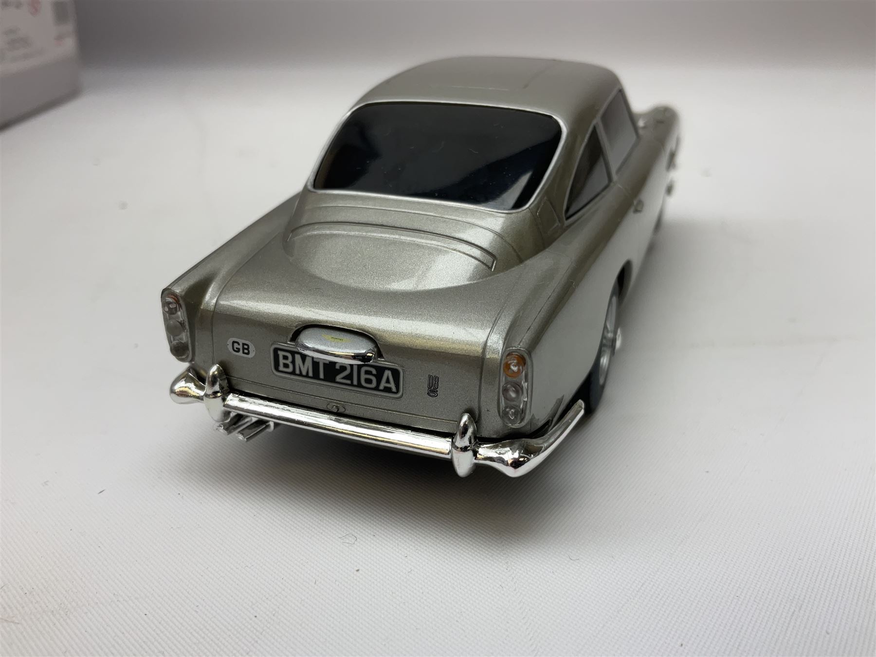 Scalextric James Bond 007 set, c1254 with Aston Martin DB5 Goldfinger car and Aston Martin DBS Casino Royale car, in original box