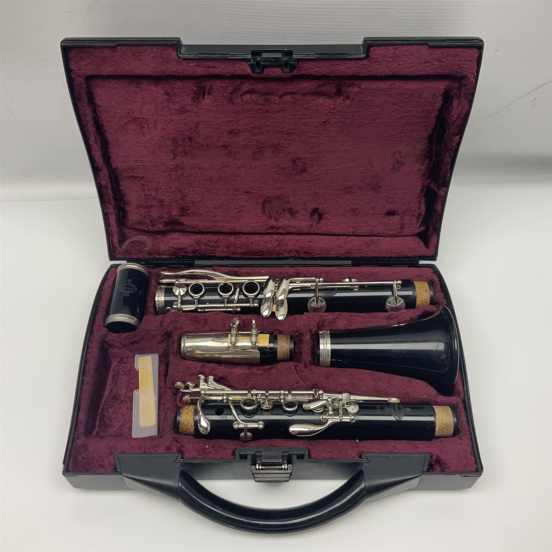 Buffet Crampon B12 five-piece clarinet, serial no.477273; in fitted case