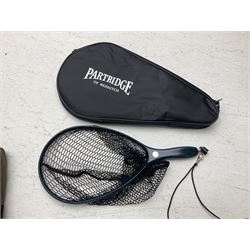 Five fly fishing rods, to include Greys Greyflex M2, Greys Missionary 9'3 etc, together with fly reel, flies, Wychwood fishing bag and various fishing other tackle items 