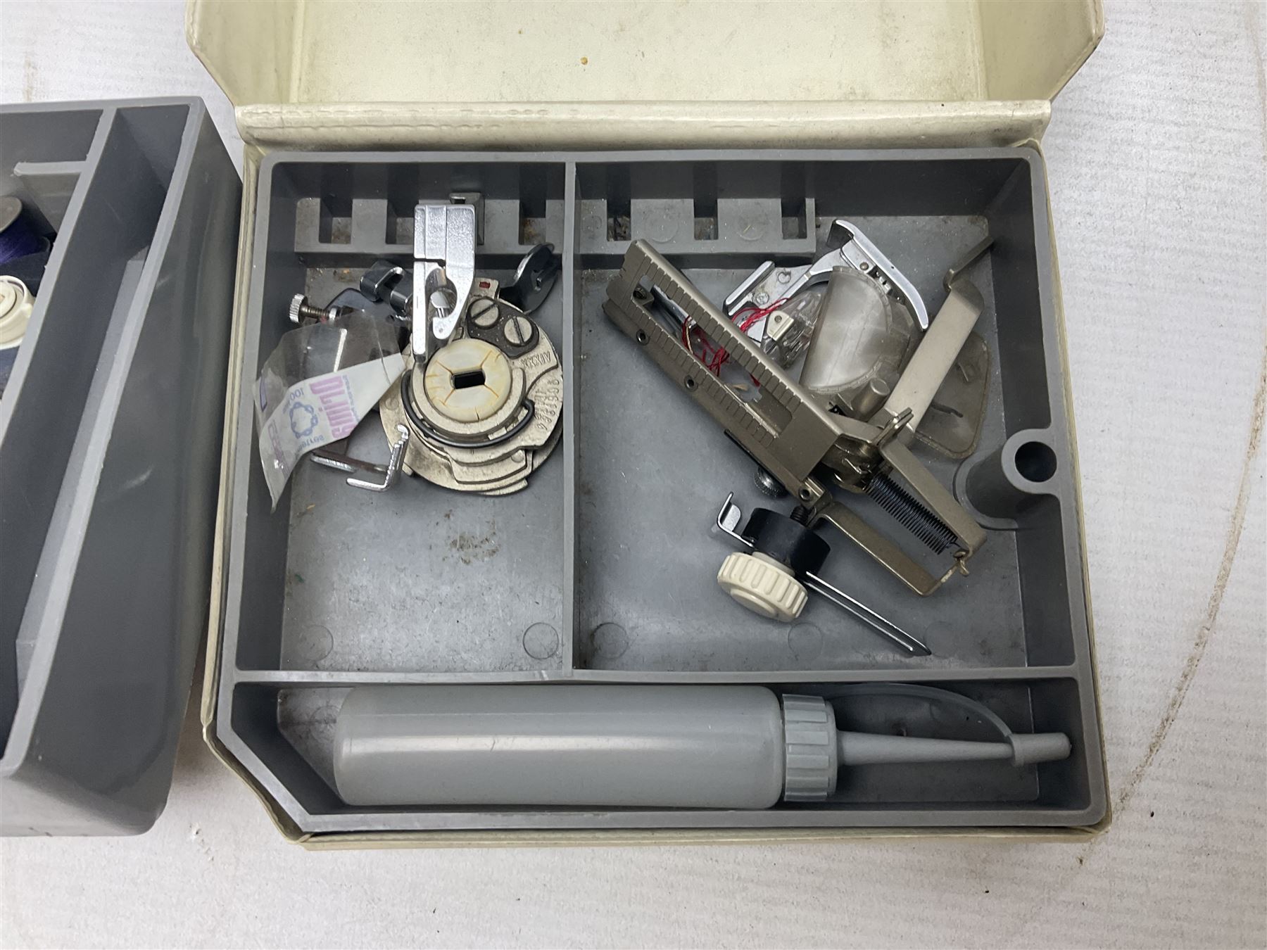 Necchi sewing machine and accessories